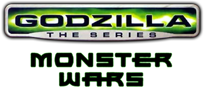 Godzilla The Series: Monster Wars logo for GameBoy Color